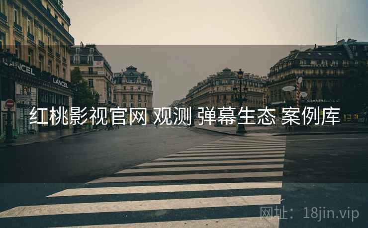 红桃影视官网 观测 弹幕生态 案例库