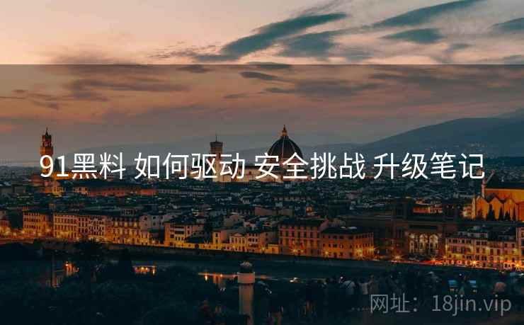 91黑料 如何驱动 安全挑战 升级笔记