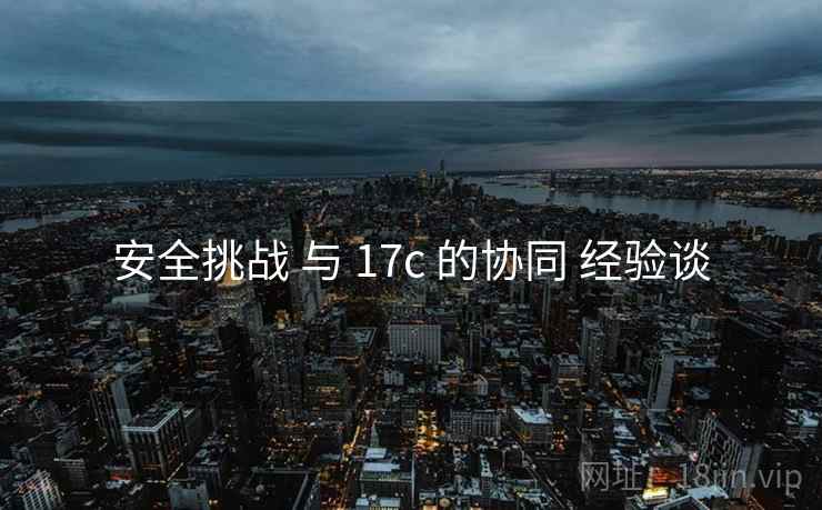 安全挑战 与 17c 的协同 经验谈