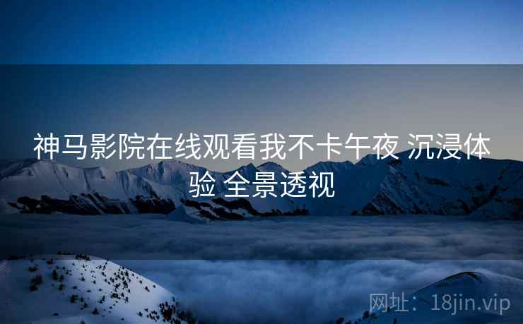 神马影院在线观看我不卡午夜 沉浸体验 全景透视