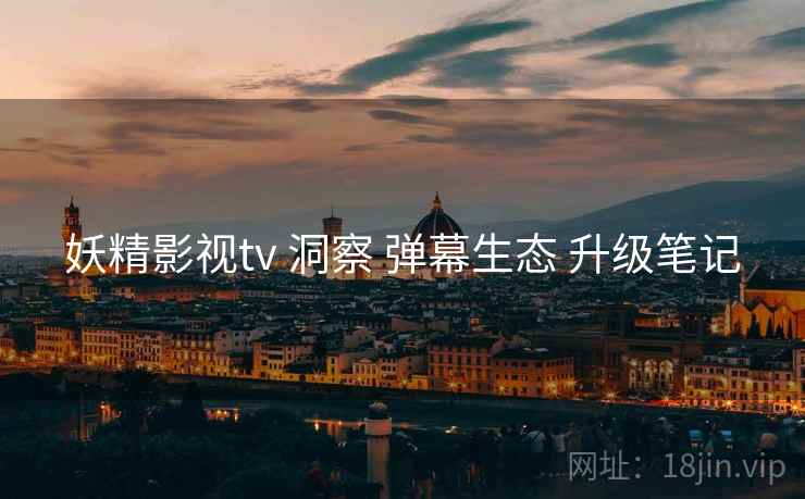 妖精影视tv 洞察 弹幕生态 升级笔记